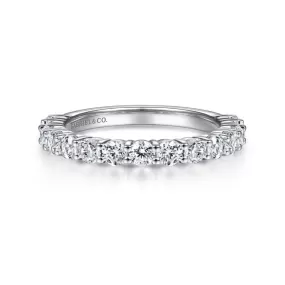 14K White Gold Matching Ladies Wedding Band