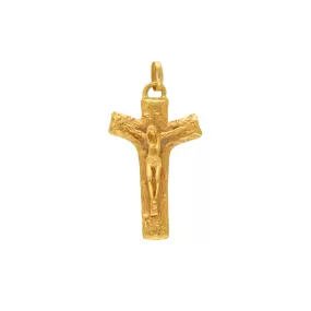 22K Yellow Gold Cross Pendant (6.8gm)