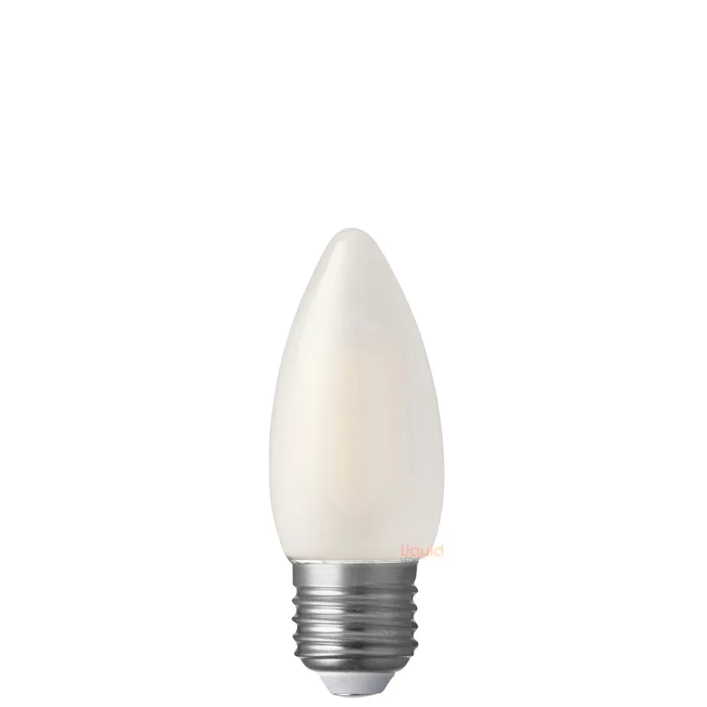 4W Candle LED Bulb E27 Frost in Natural White