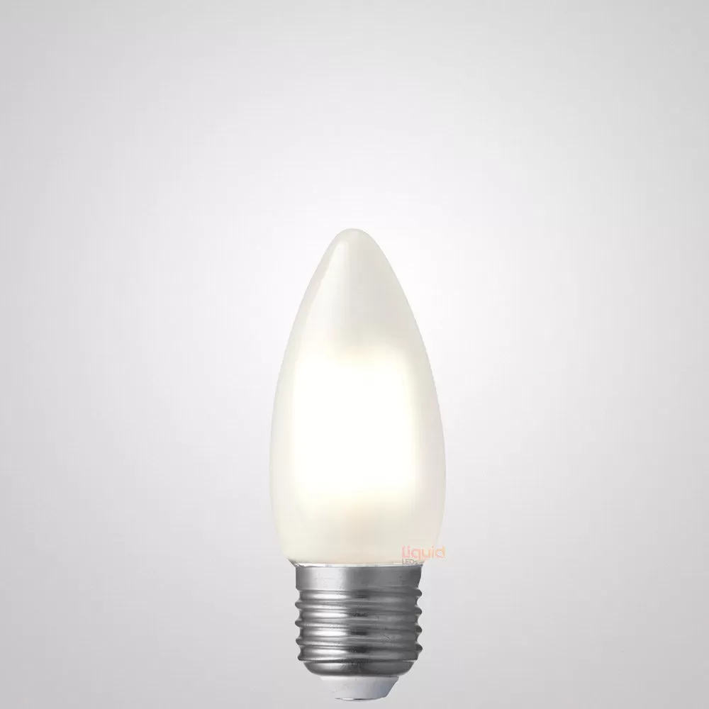 4W Candle LED Bulb E27 Frost in Natural White