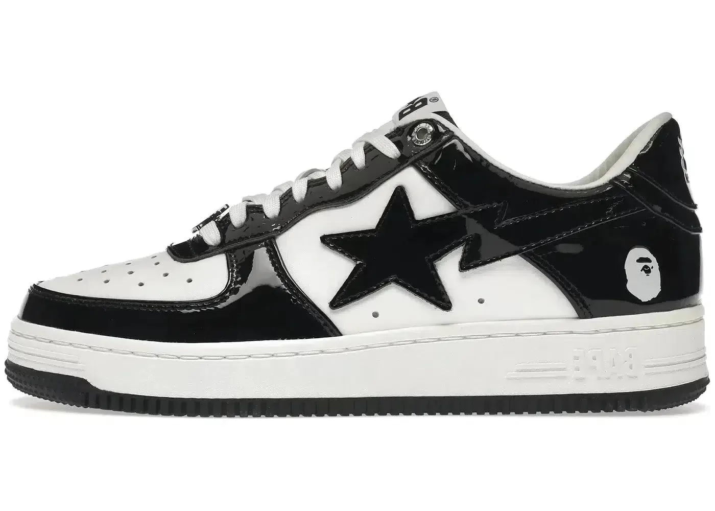 A Bathing Ape Bapesta Low 'Black'