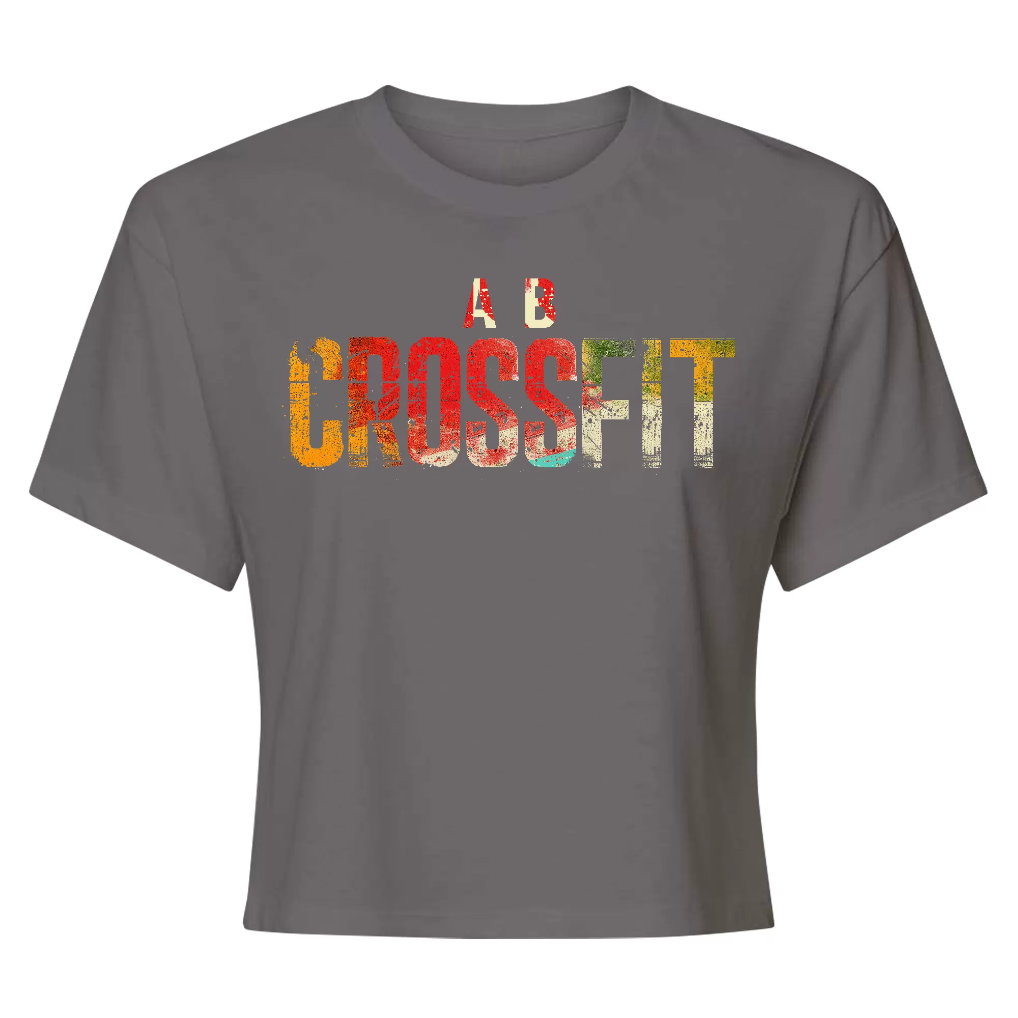 AB CrossFit Hot Mess Womens - Crop Top T-Shirt