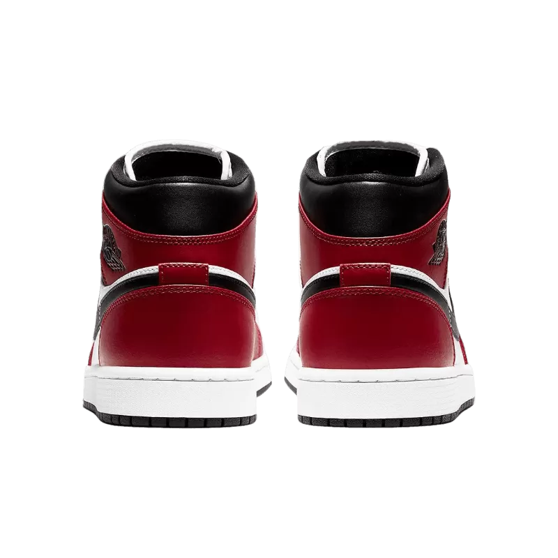 Air Jordan 1 Mid Chicago Black Toe