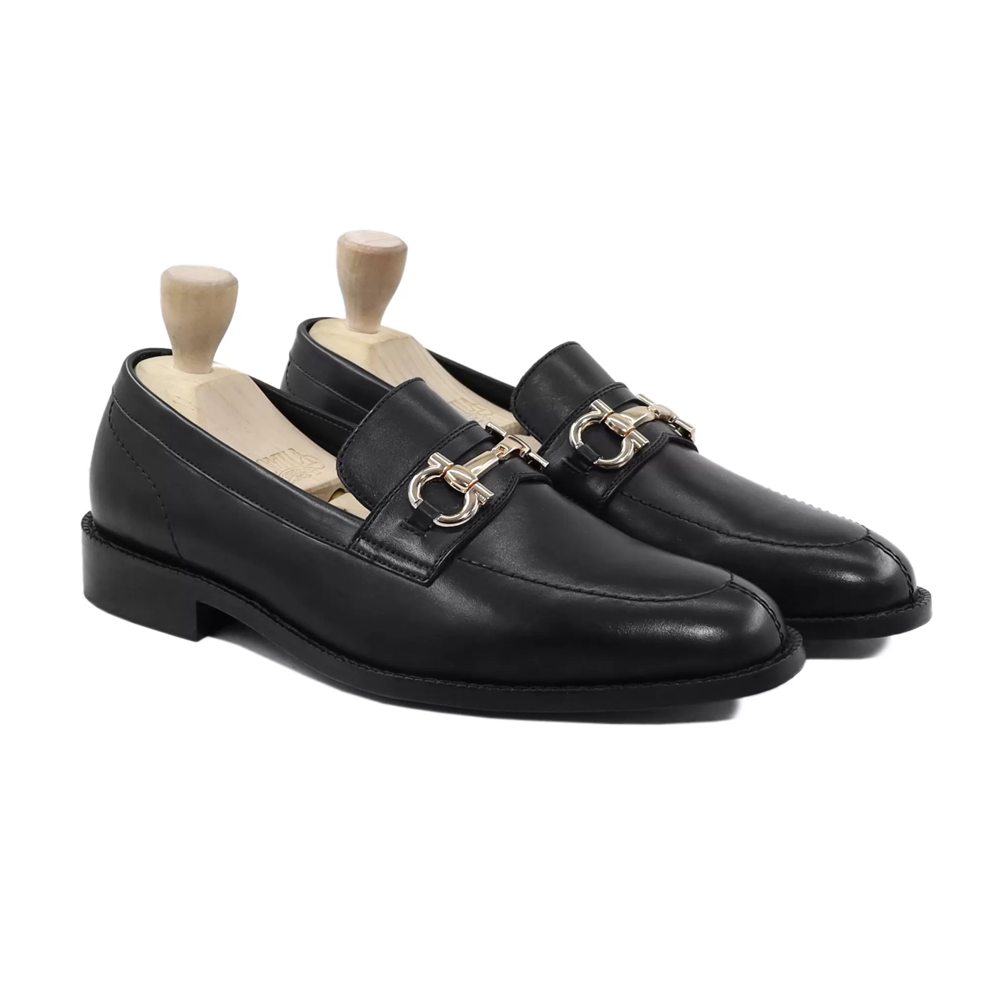 Aspen - Men's Black Calf Leather Loafer