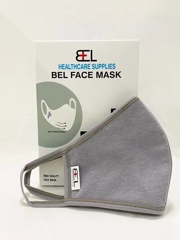 Bel Face Mask - Grey