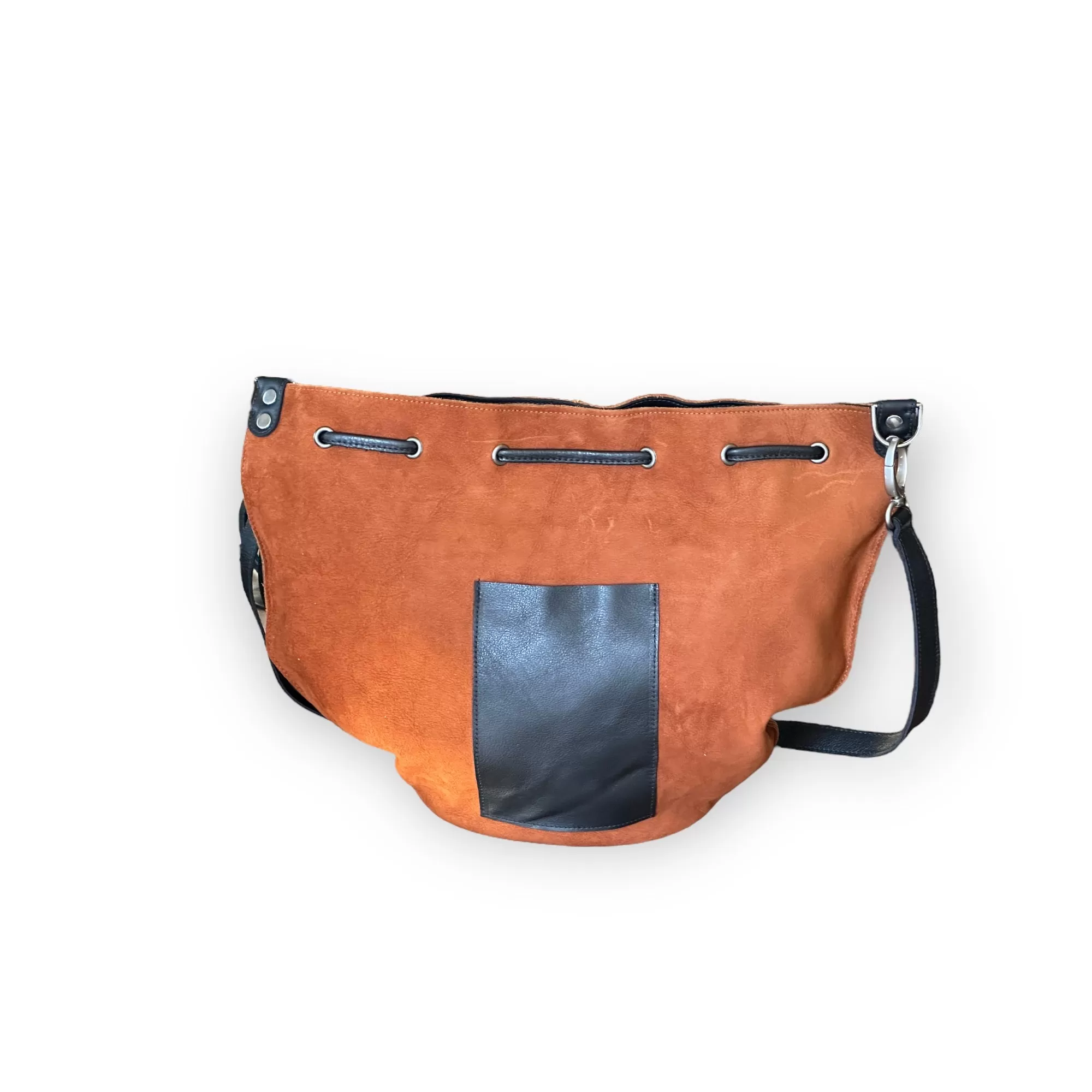 Bella Crossbody Bucket Leather