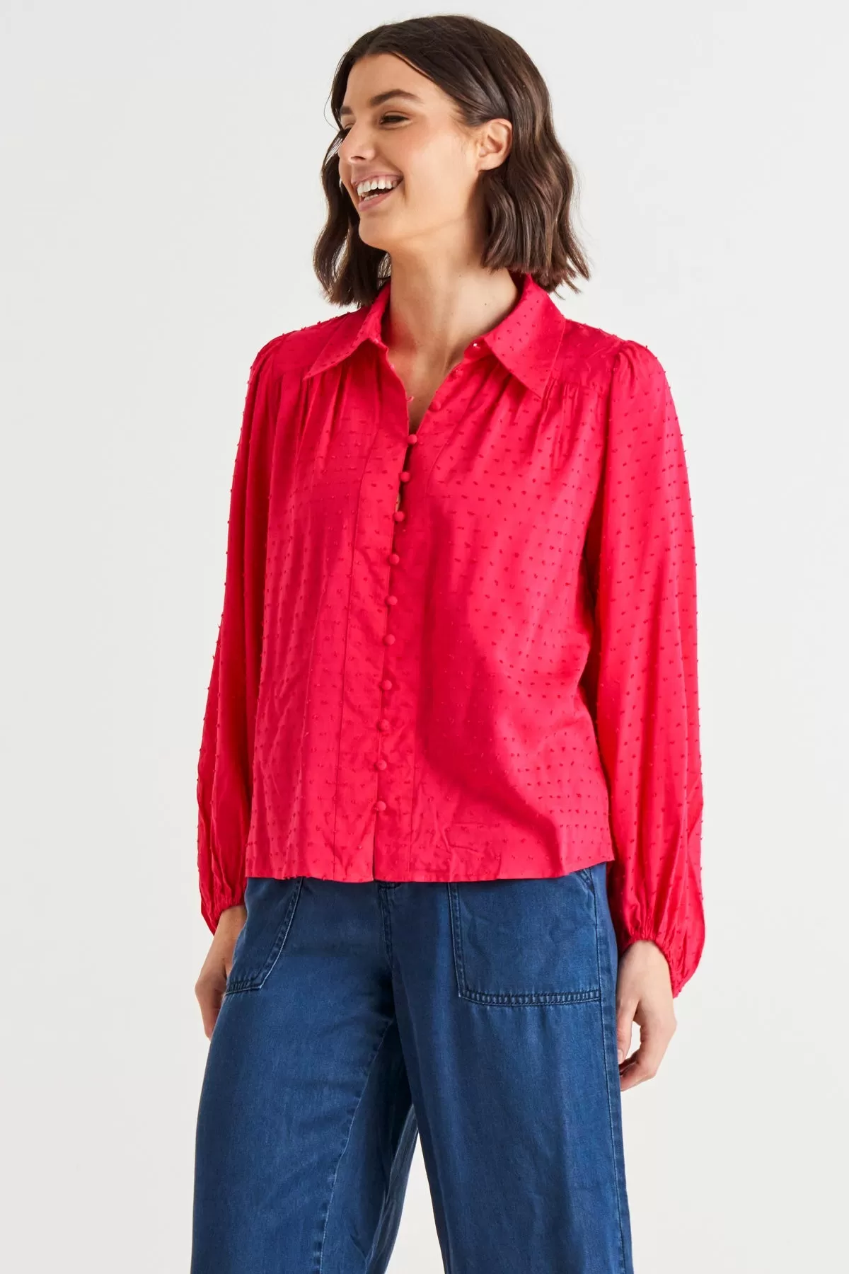 Betty Basics Sinead Shirt - Pink