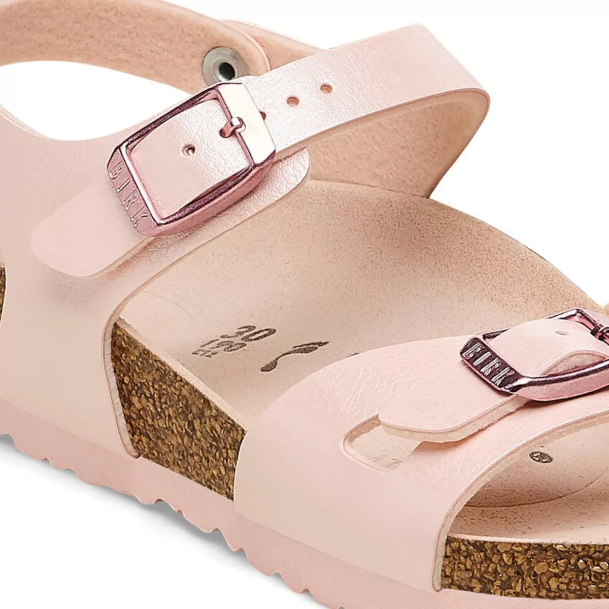 Birkenstock Girl's Rio Graceful Light Rose