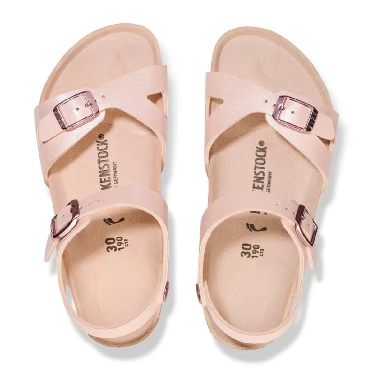 Birkenstock Girl's Rio Graceful Light Rose