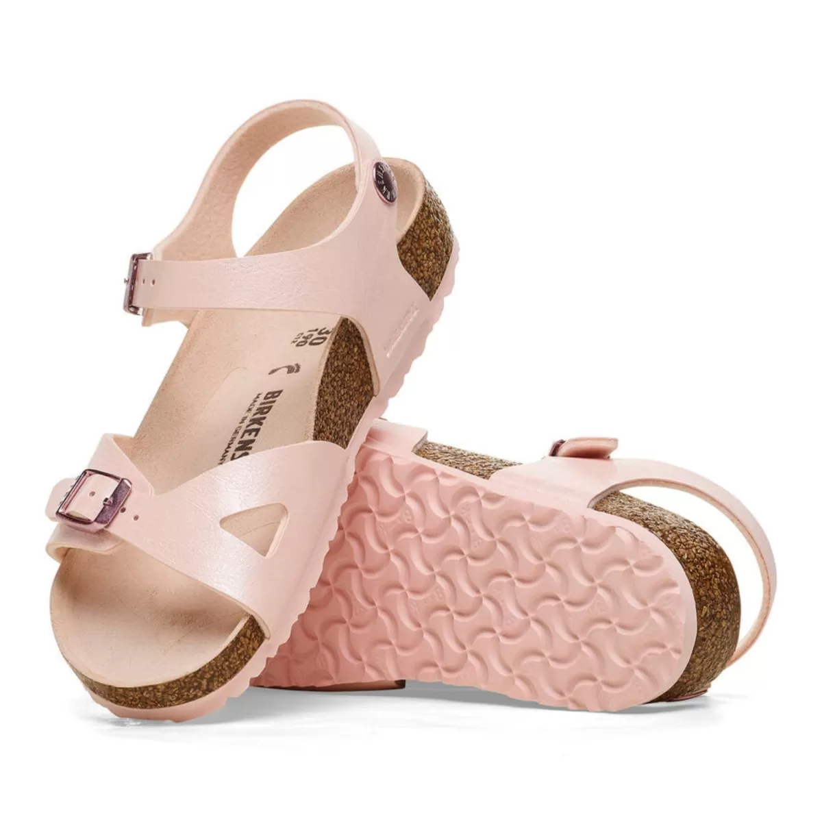 Birkenstock Girl's Rio Graceful Light Rose