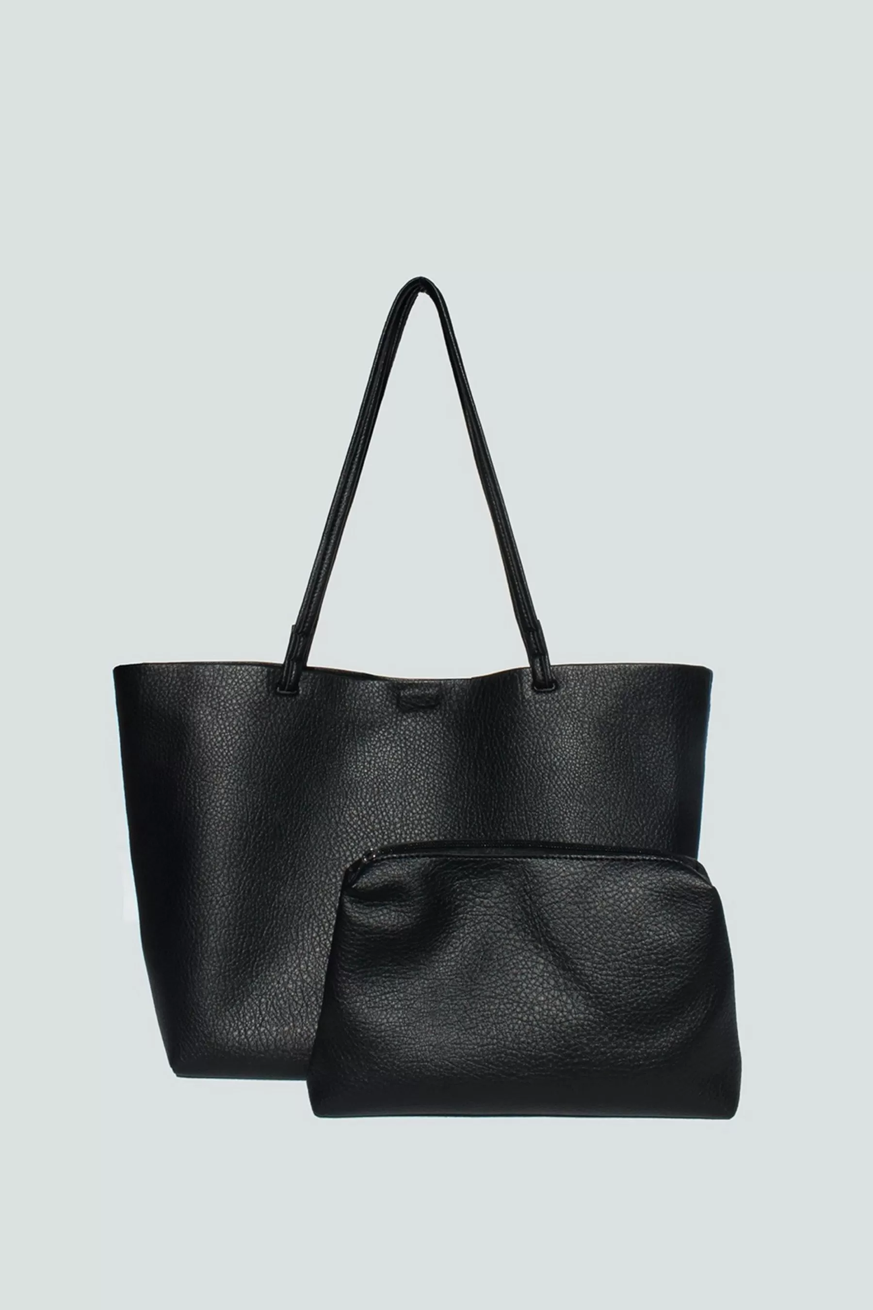 Black Madeline Minimal Tote