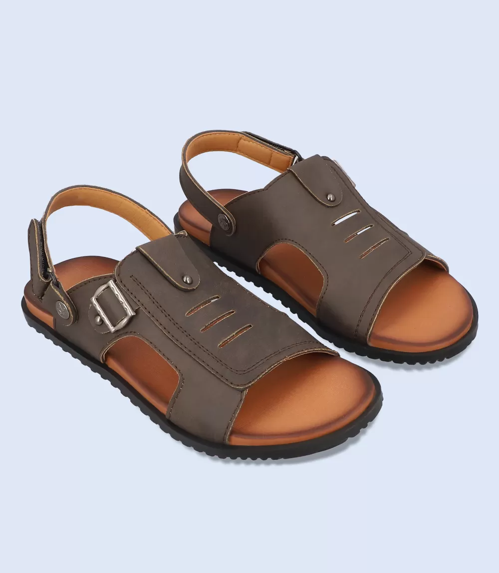 BM4838-BROWN-Men Sandal