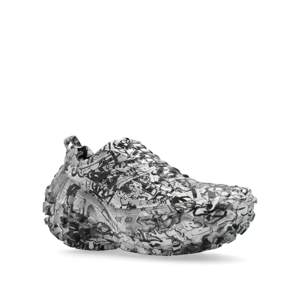 Bouncer Graffiti-Print Sneakers