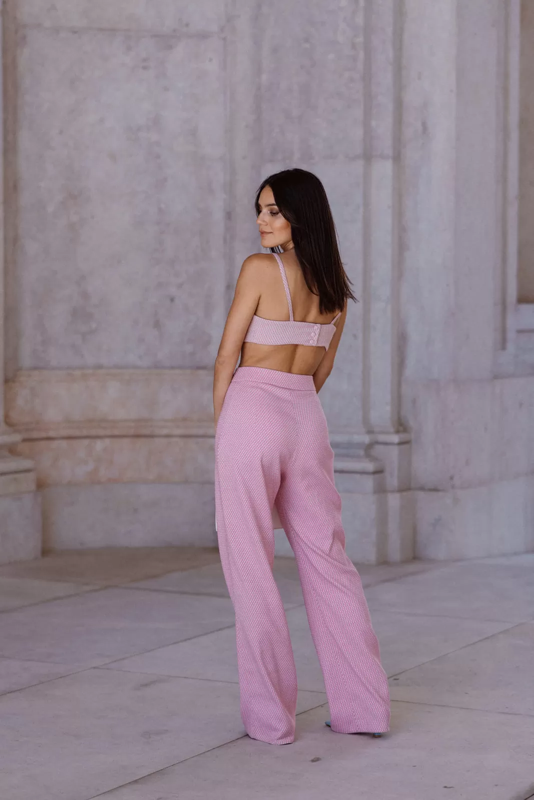 CALÇA ROSA