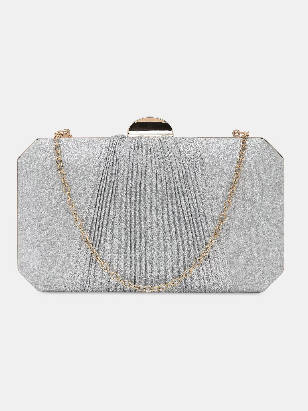 Caprese Gloriana Clutch Small Silver