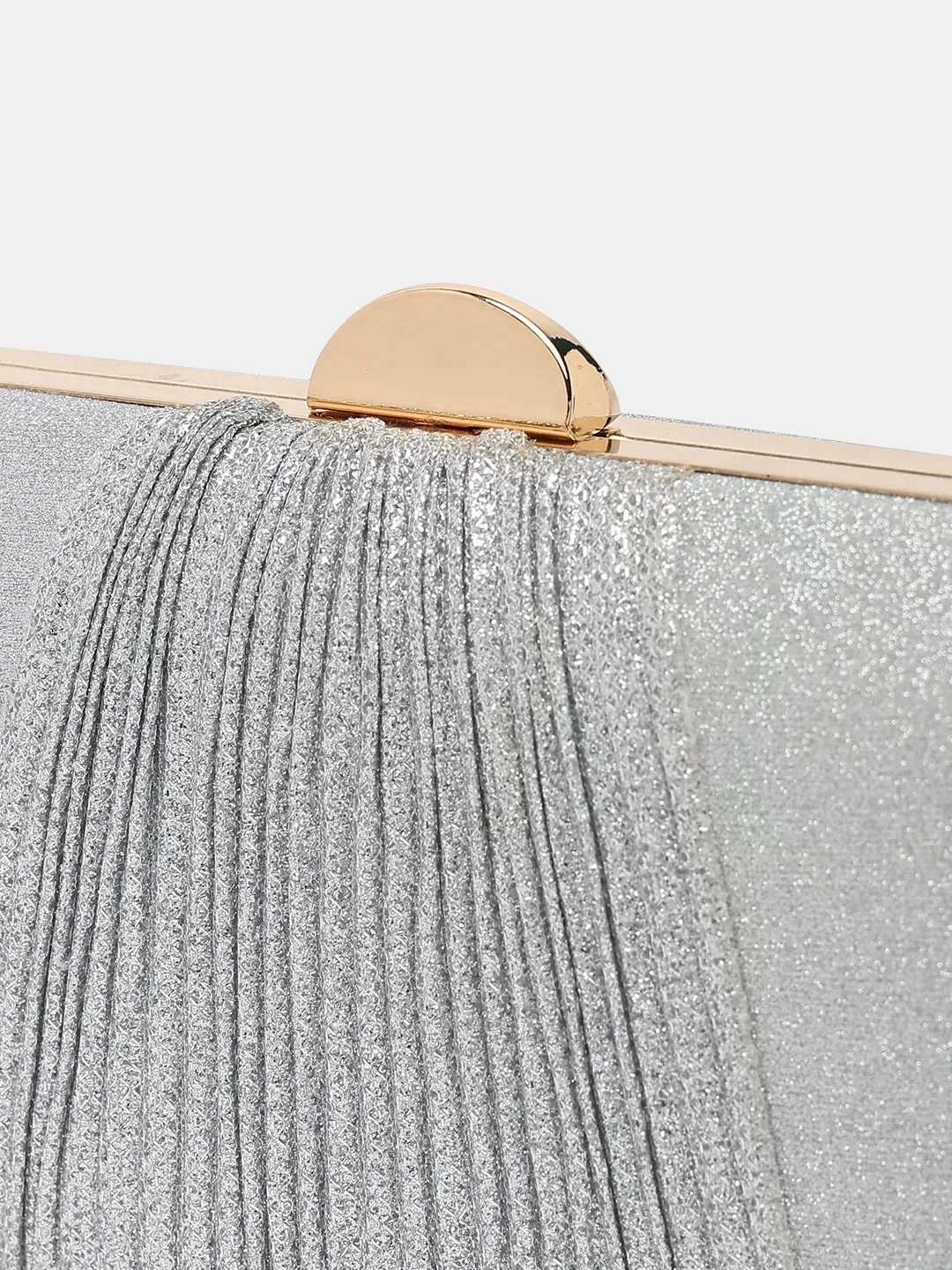 Caprese Gloriana Clutch Small Silver