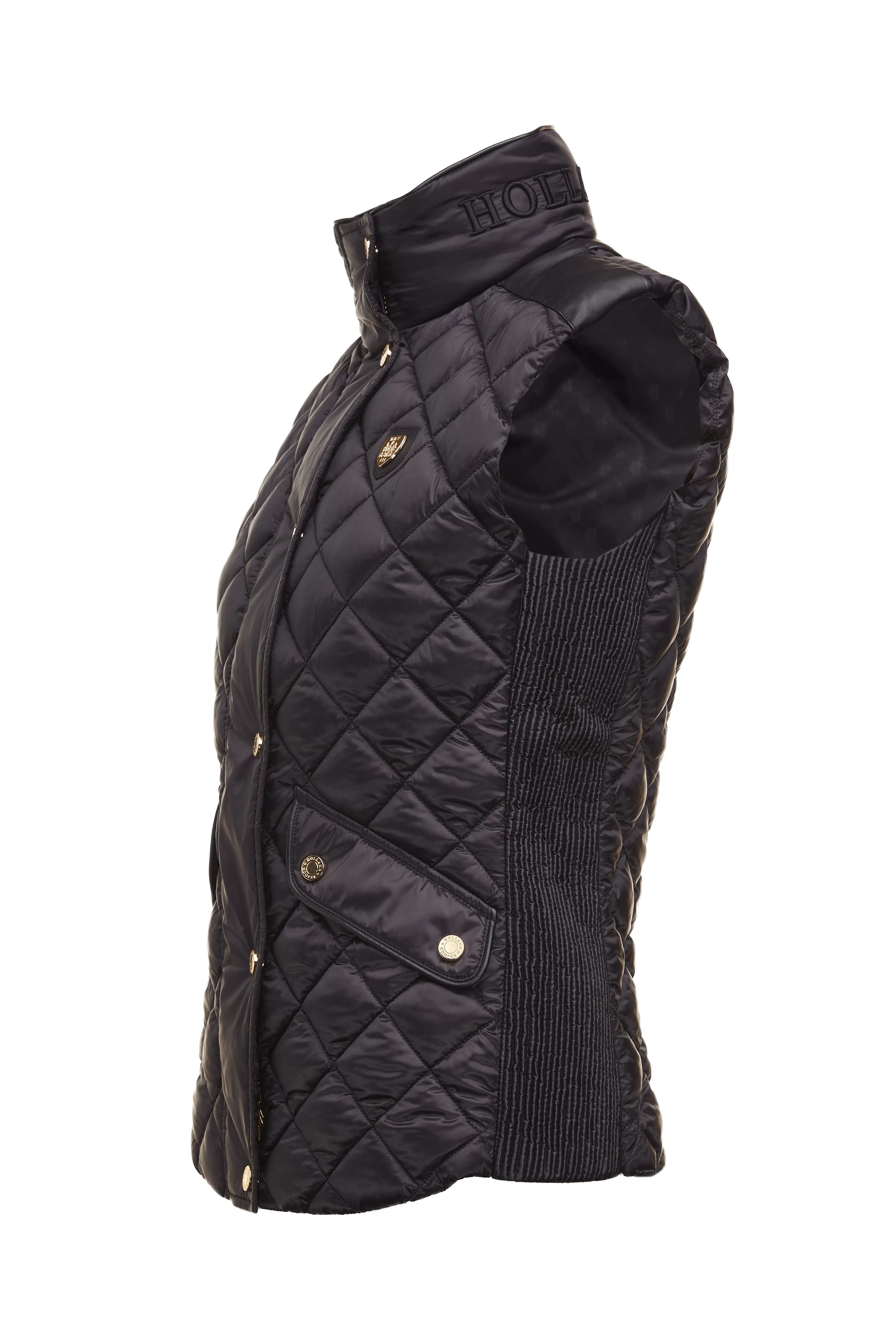 Charlbury Quilted Gilet (Black)