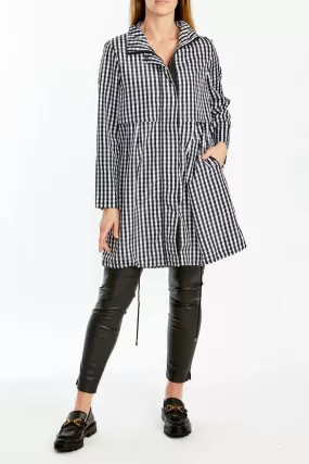 Check Anorak Jacket | Black/White Check