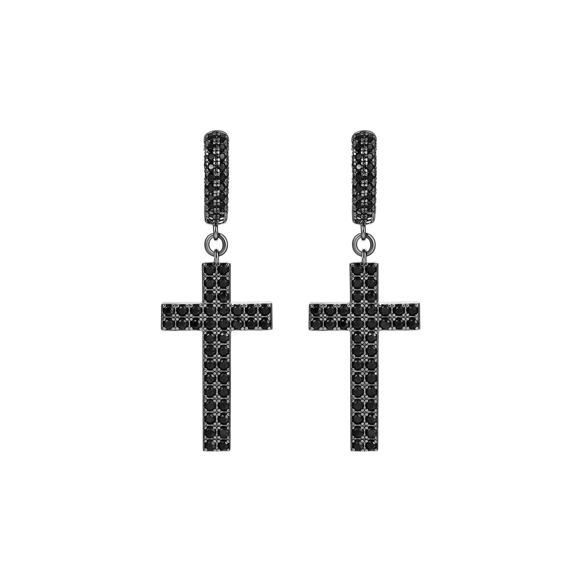 Cross Dangly Earring - Single