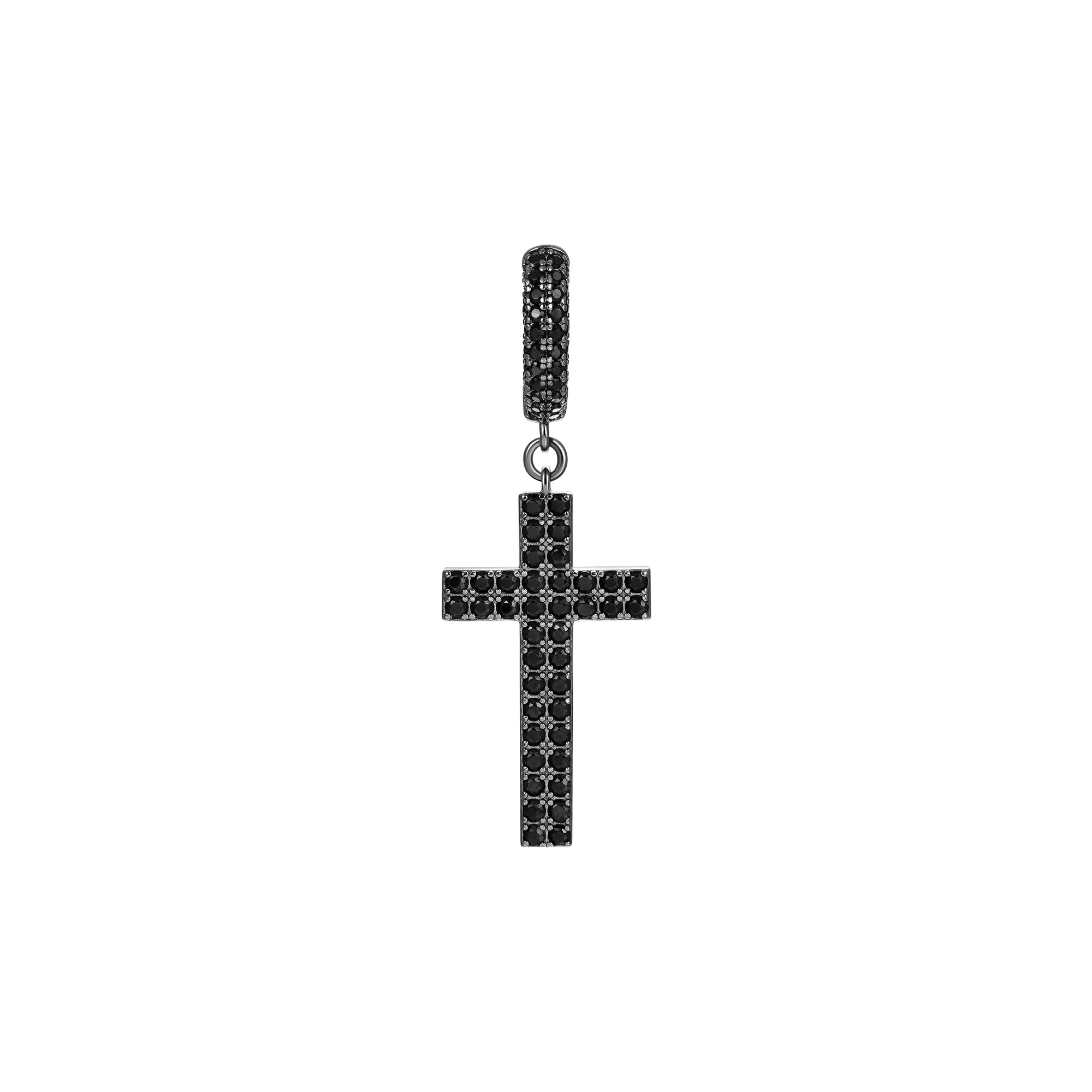 Cross Dangly Earring - Single