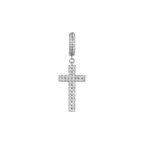 Cross Dangly Earring - Single