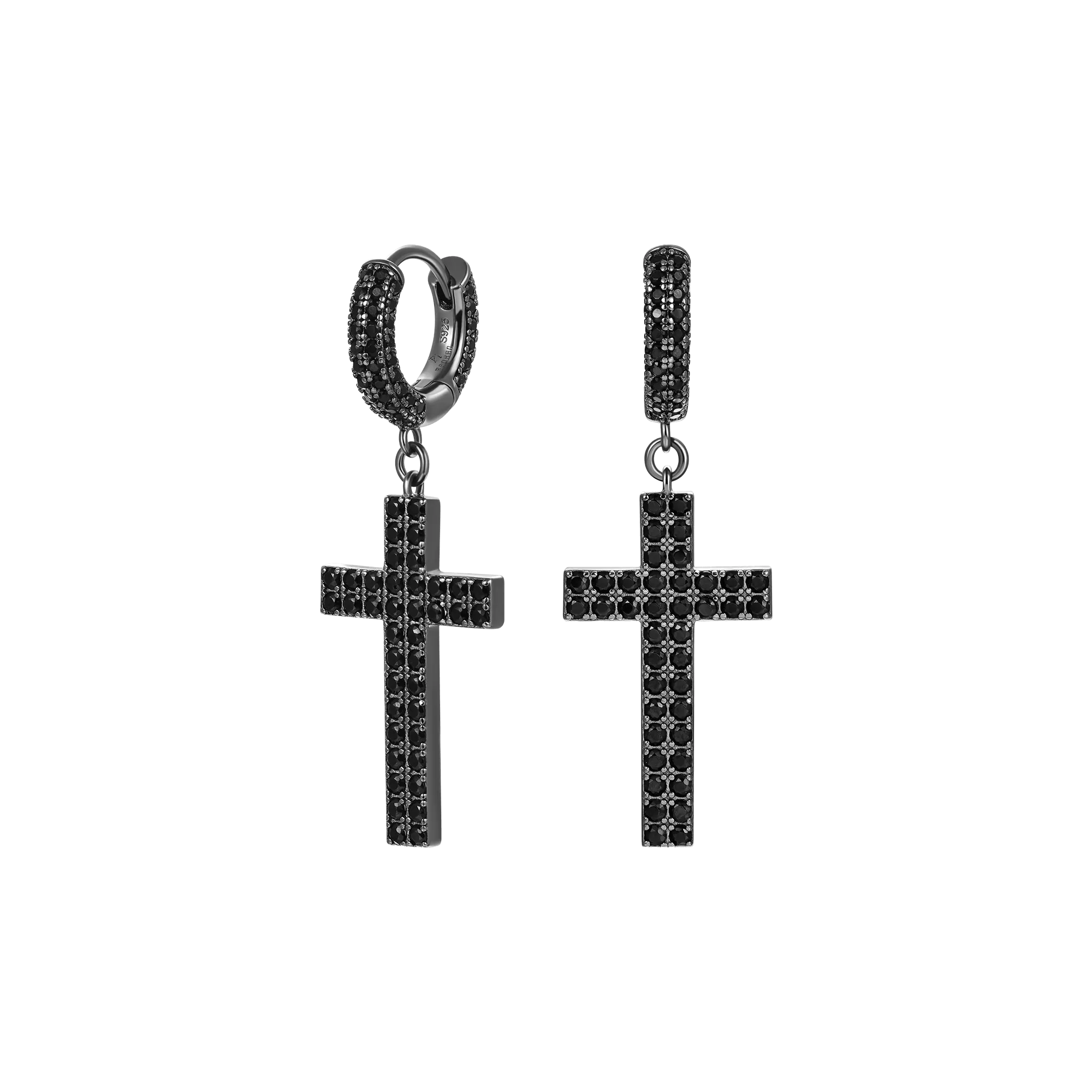 Cross Dangly Earring - Single