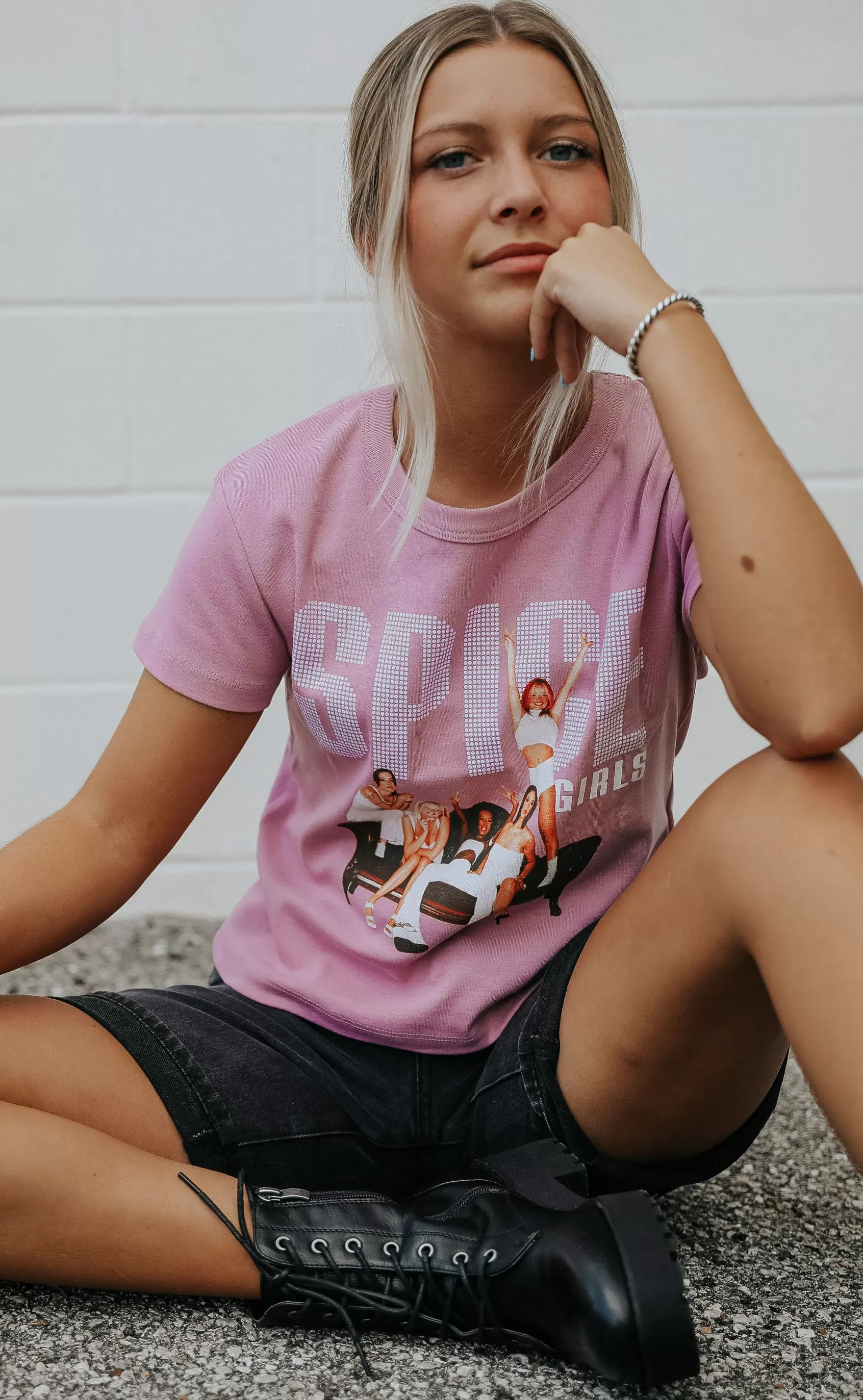 daydreamer: spice girls stop shrunken tee