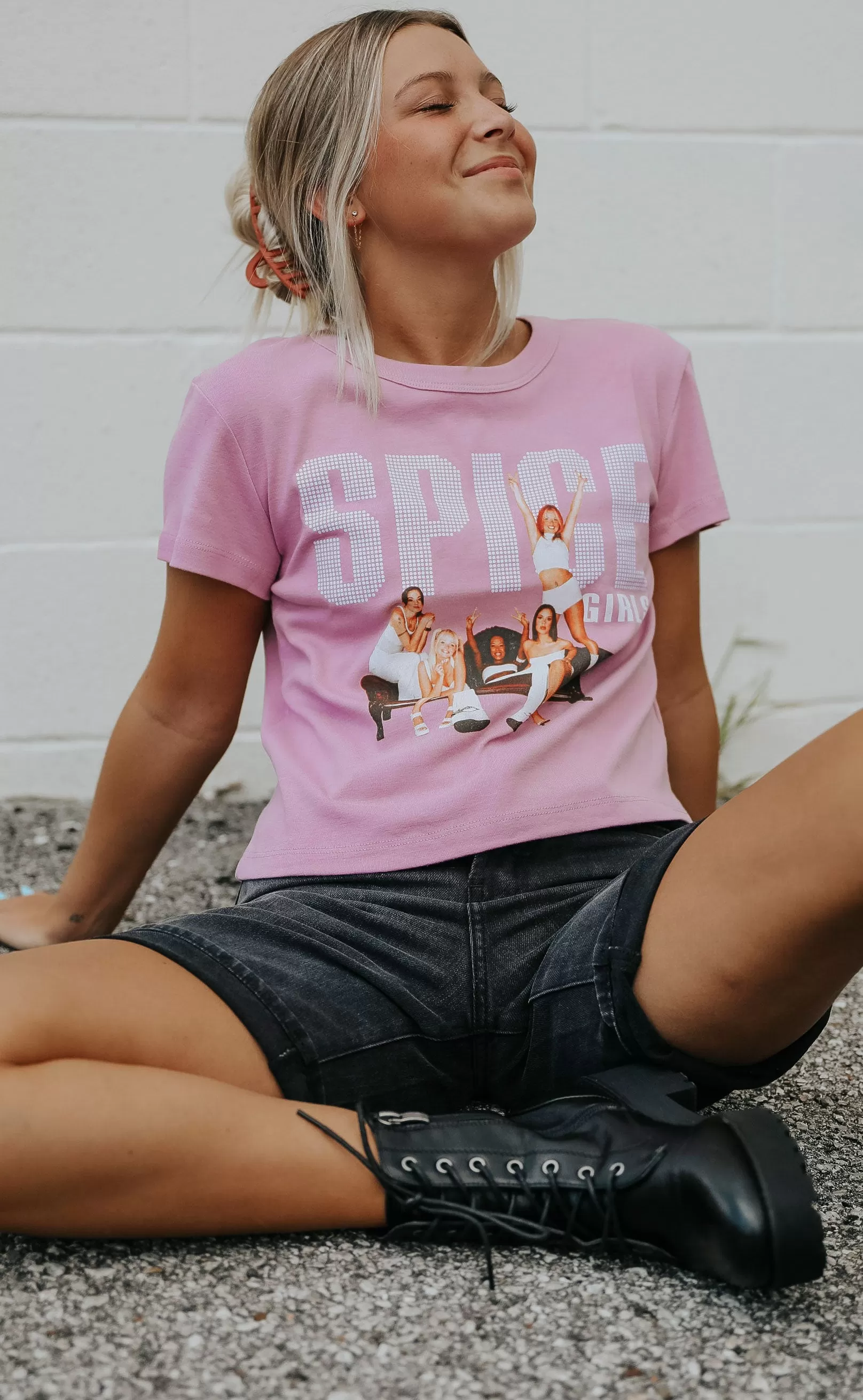 daydreamer: spice girls stop shrunken tee