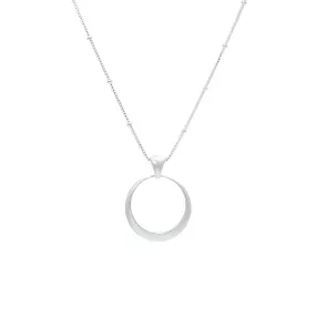 Eclipse Everyday Necklace - Silver