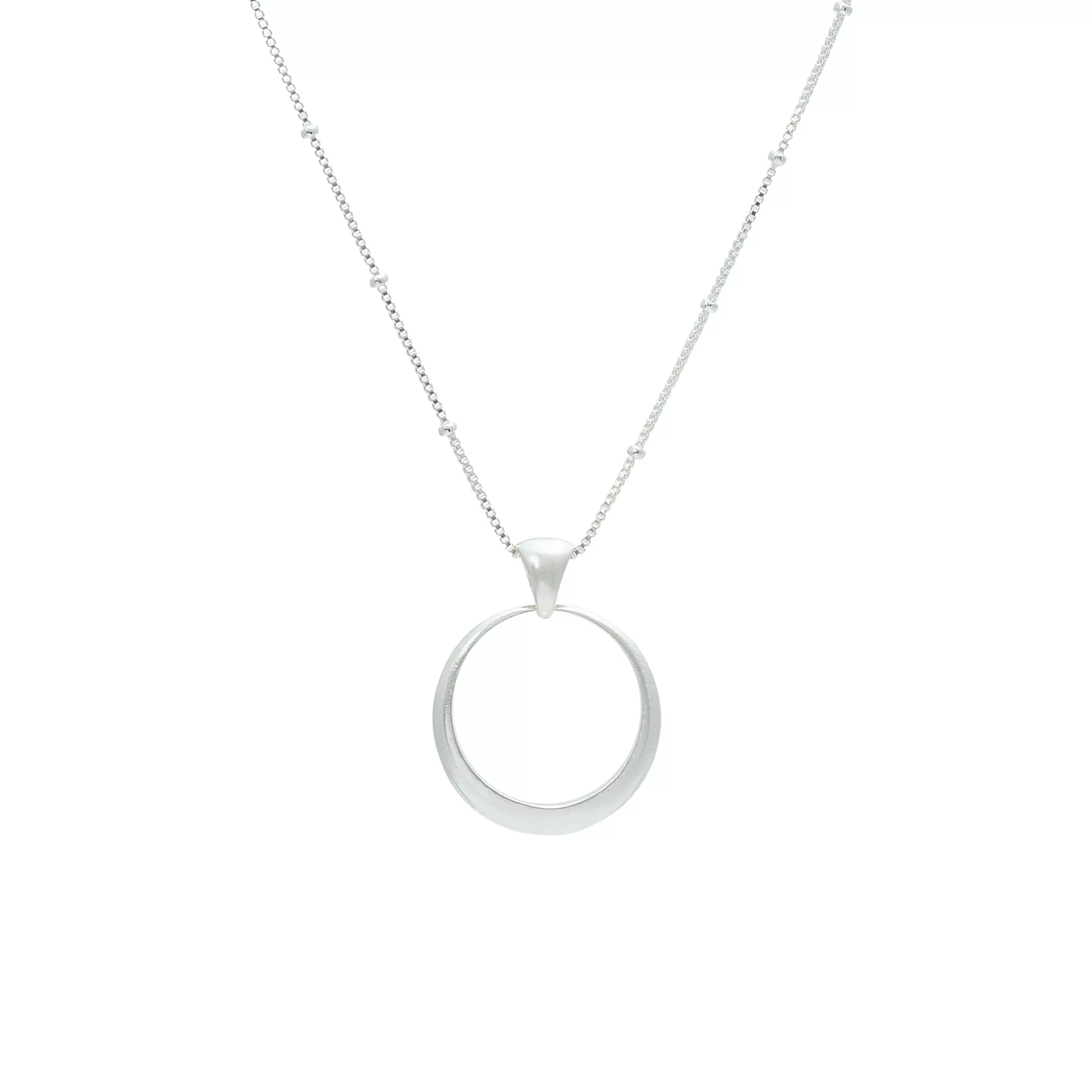 Eclipse Everyday Necklace - Silver