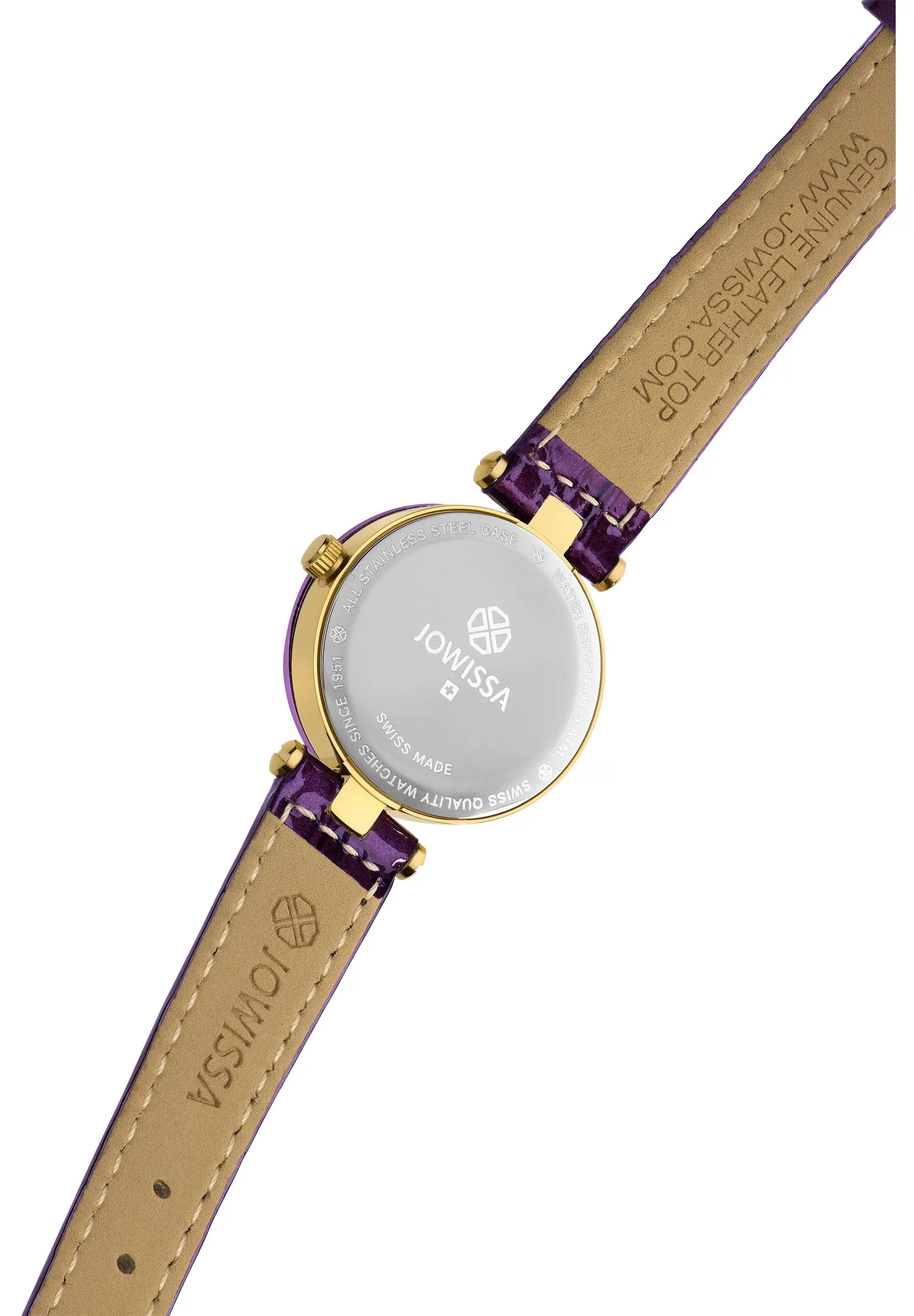 Facet Strass Swiss Ladies Watch J5.616.S