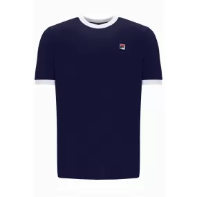 Fila Vintage Marconi T-Shirt Navy