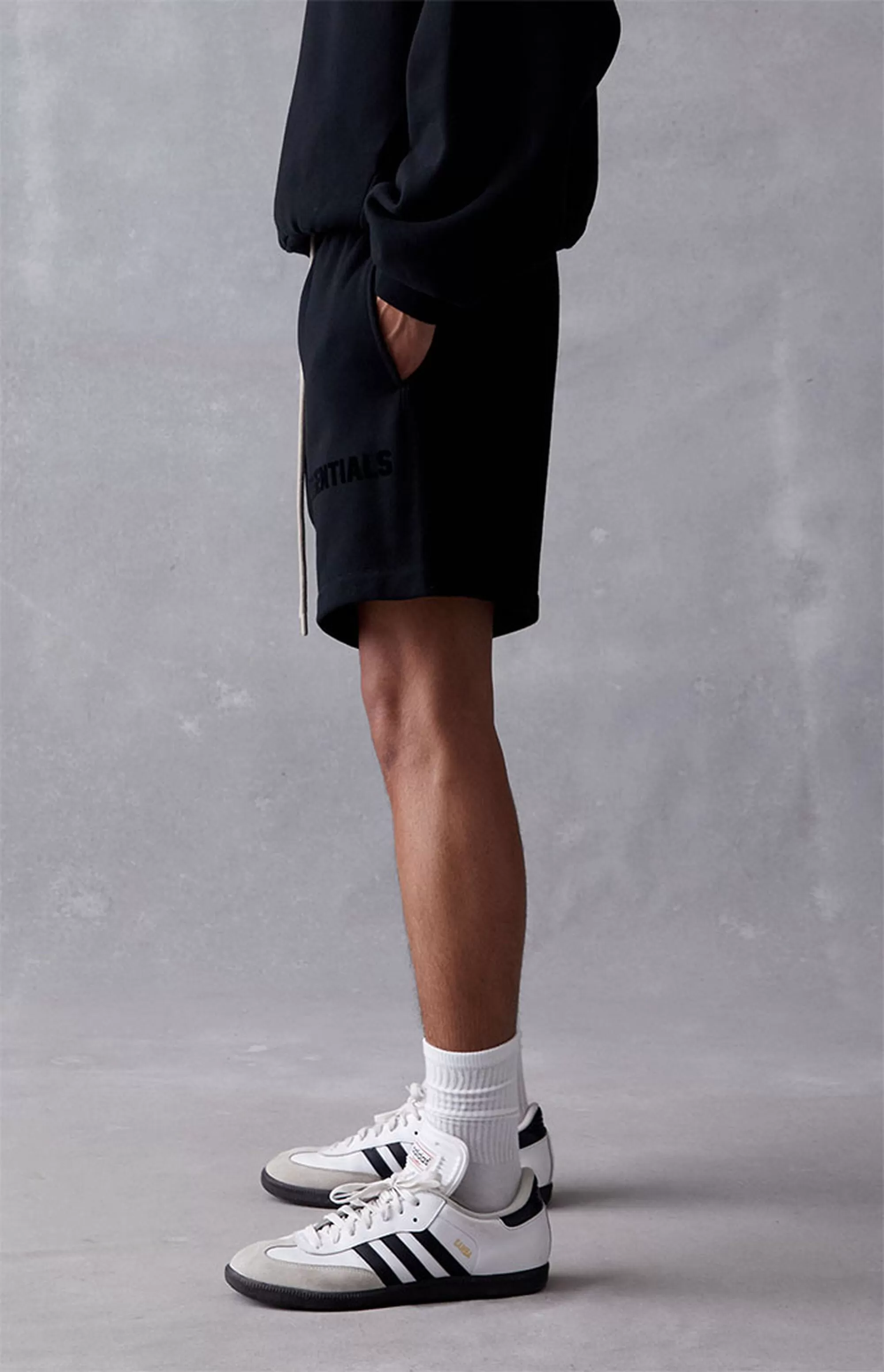 FOG Essentials The Black Collection Sweat Shorts - Jet Black