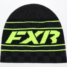 FXR Race Division Beanie Char Heather/Hi-Vis