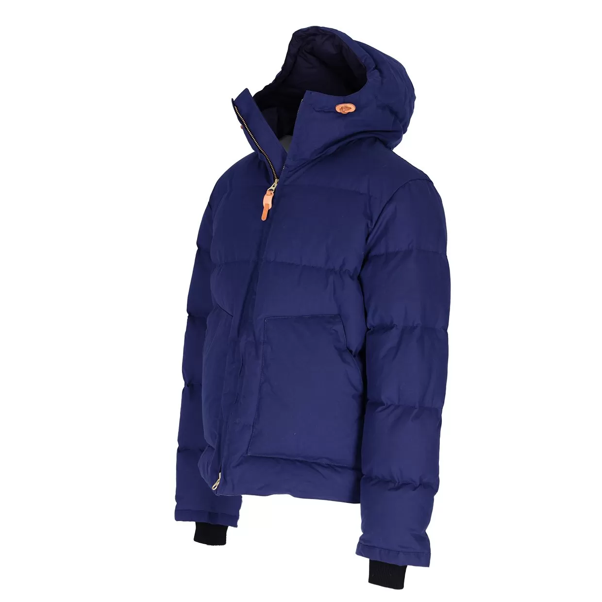 Giubbino Manifattura Ceccarelli Goose Down Hooded Blu Navy