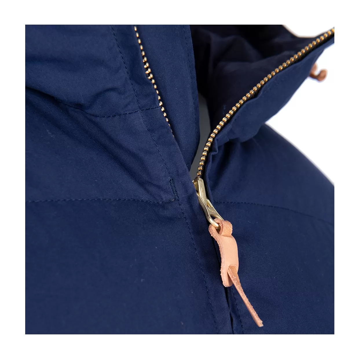 Giubbino Manifattura Ceccarelli Goose Down Hooded Blu Navy