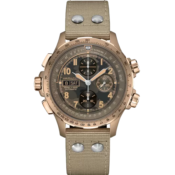 Hamilton H77916920 Khaki Aviation X-Wind Auto Chrono