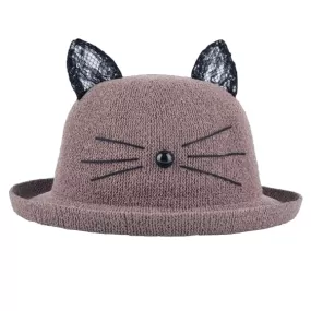 Hat Drag Kitten (Brown)