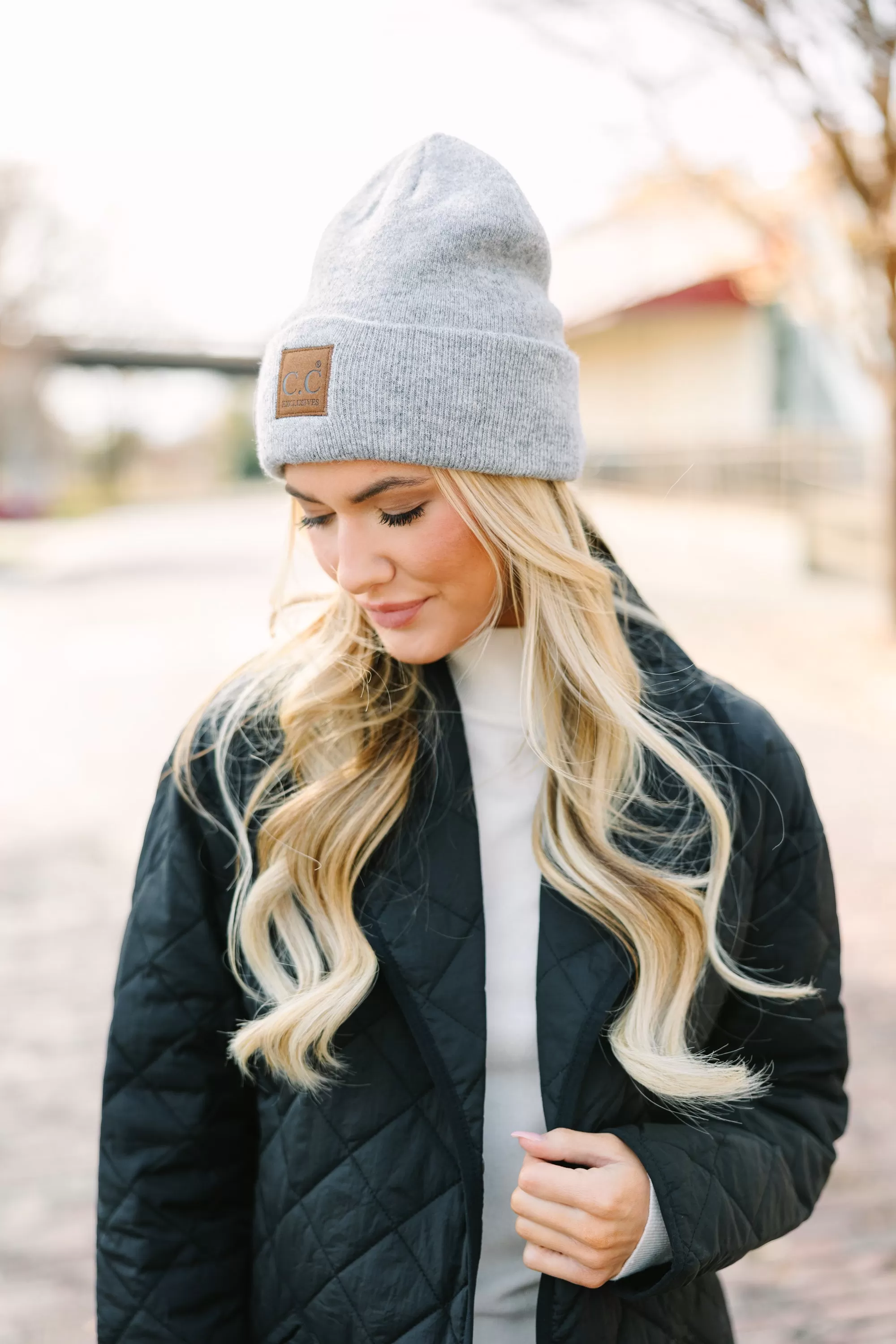 Heading Out Heather Gray CC Beanie