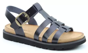 Heavenly Feet Saltwater Womens Buckle Fastening Sandal