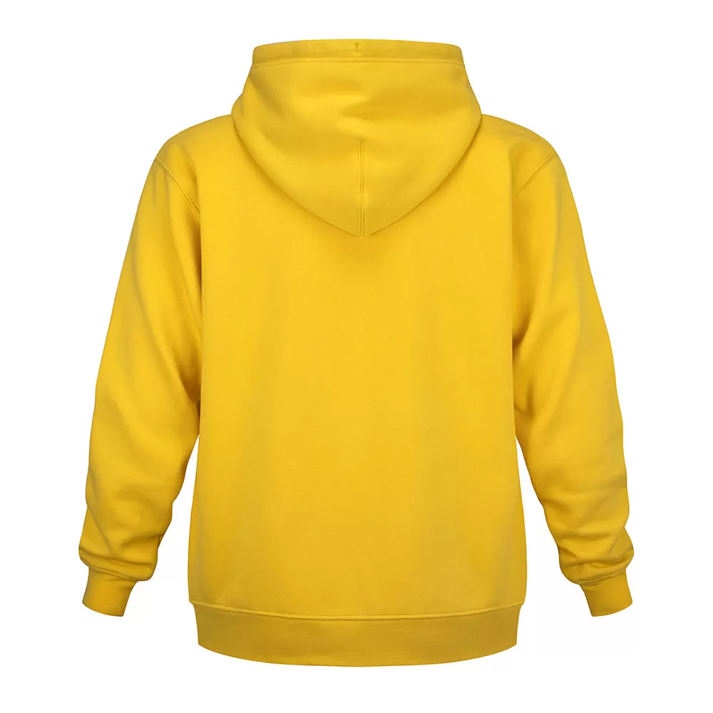 Jerry Garcia Wolf Zip-Up Hoodie in Yellow