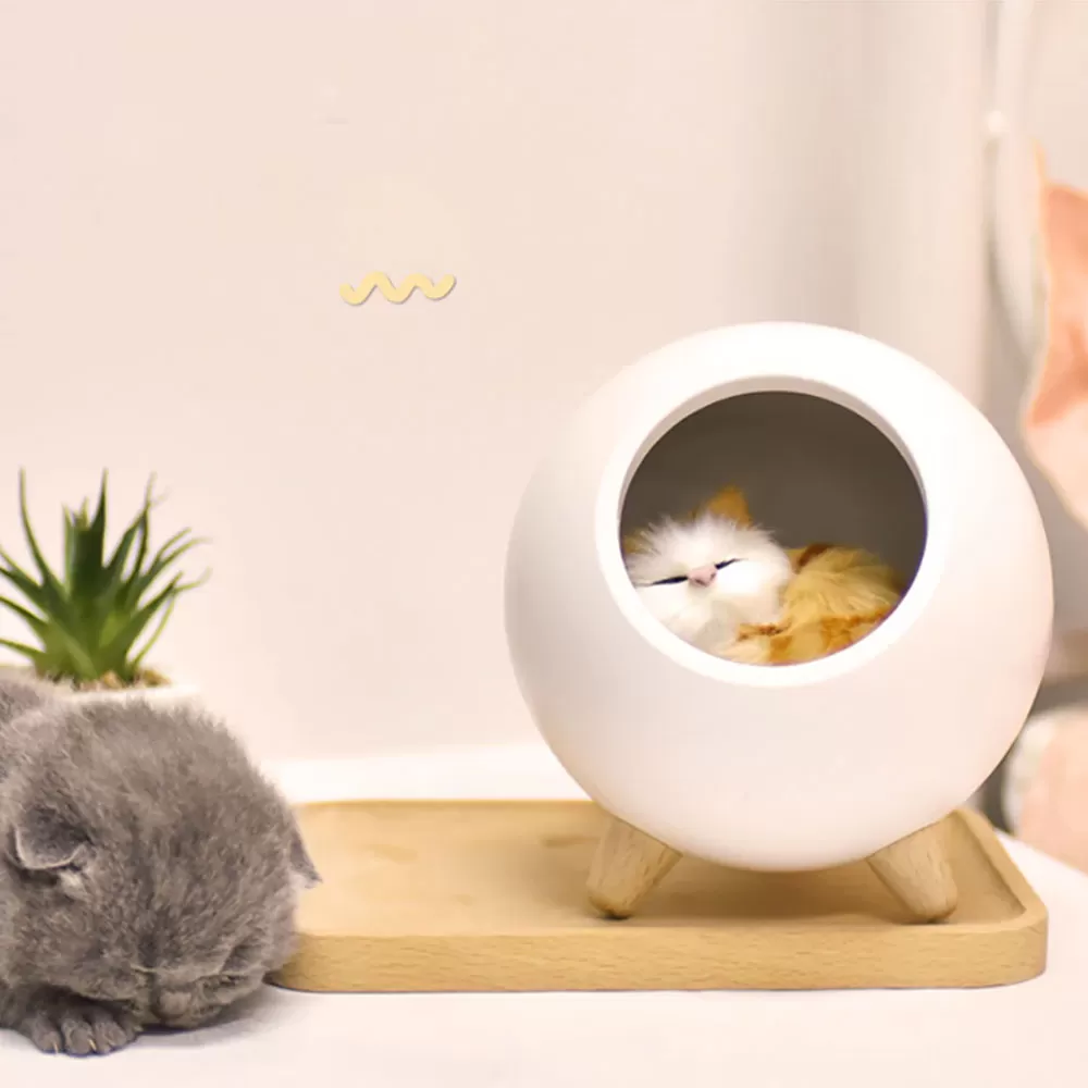 Kawaii Cat House Night Lamp (Chargeable)