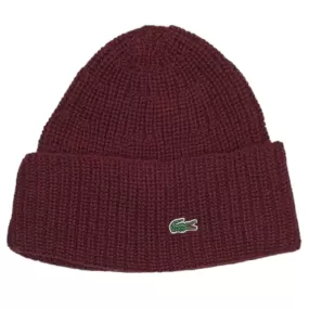 Lacoste Knit Beanie (Burgundy) - RB274951N9E