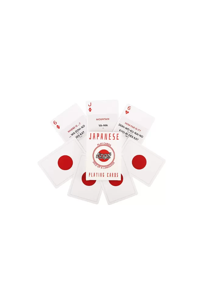 Learn A Language Playing Cards