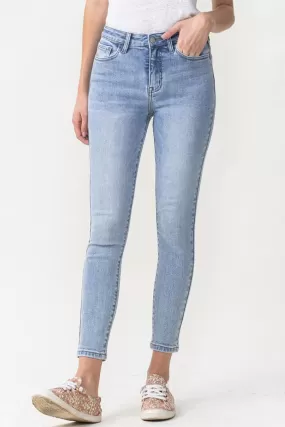 Lovervet Full Size Talia High Rise Crop Skinny Jeans