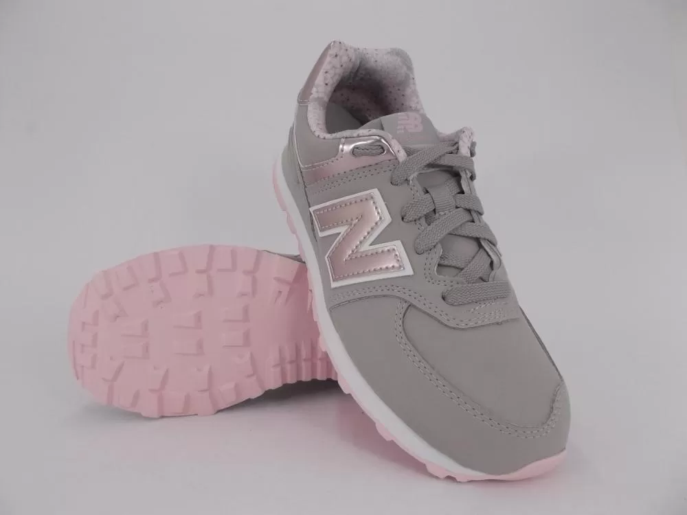 New Balance girls' sneakers KL574F1G beige gold