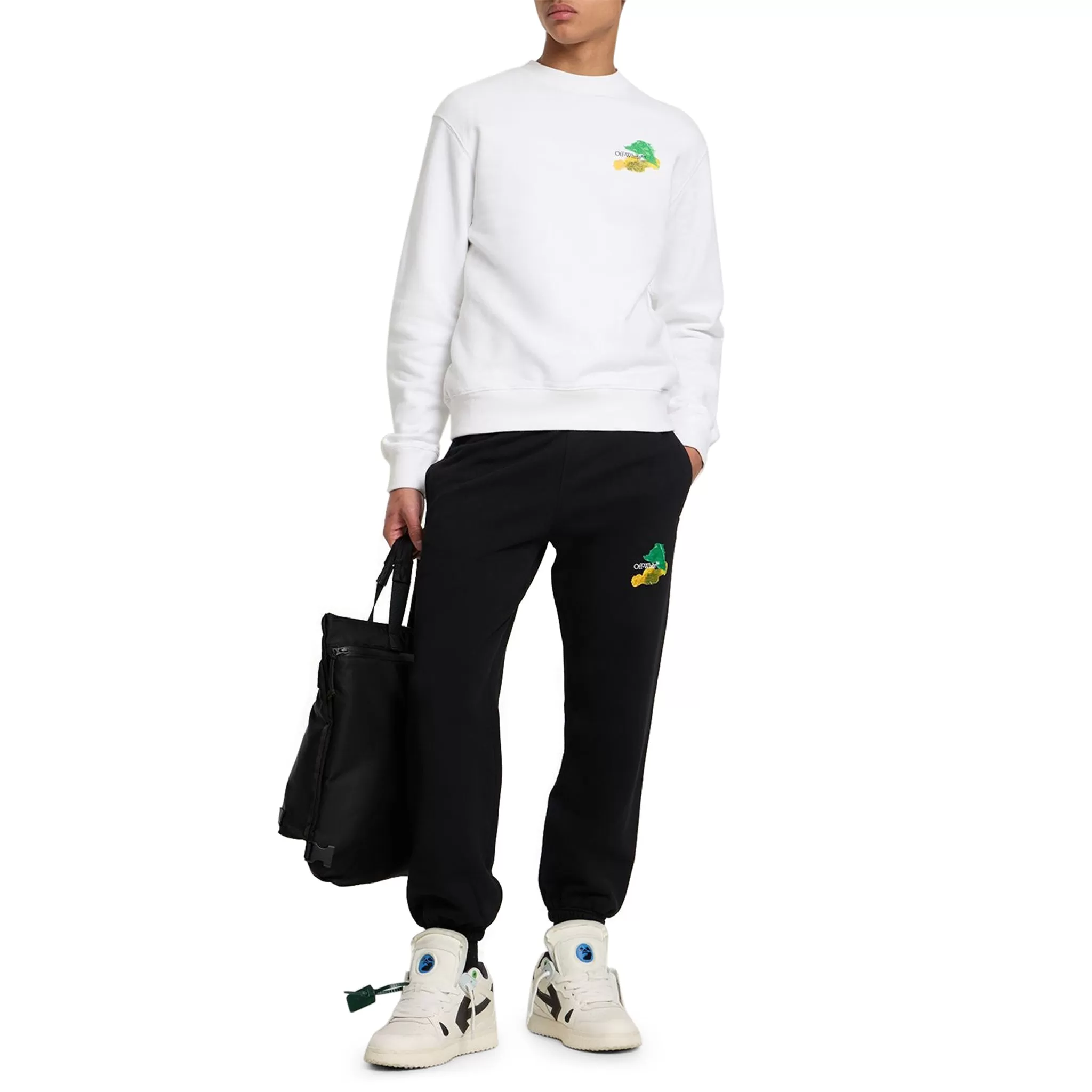 Off-White Brush Arrows Black Multicolour Sweatpants