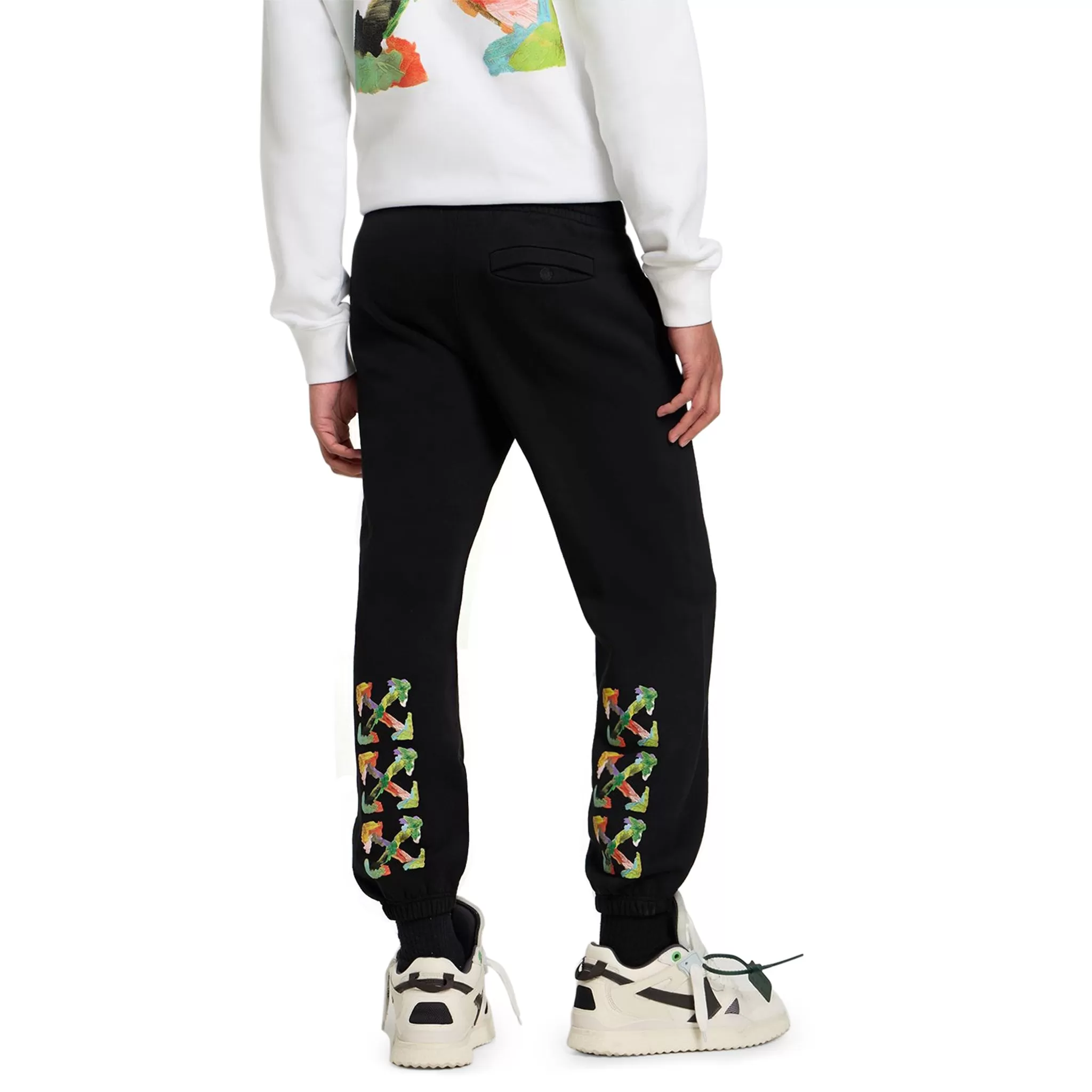 Off-White Brush Arrows Black Multicolour Sweatpants