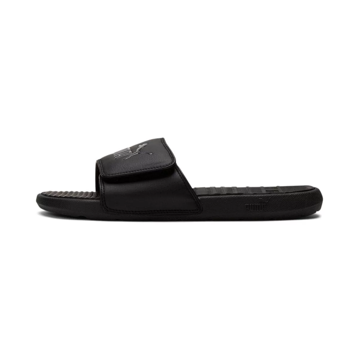 PUMA MEN'S COOL CAT V BLACK SLIDES