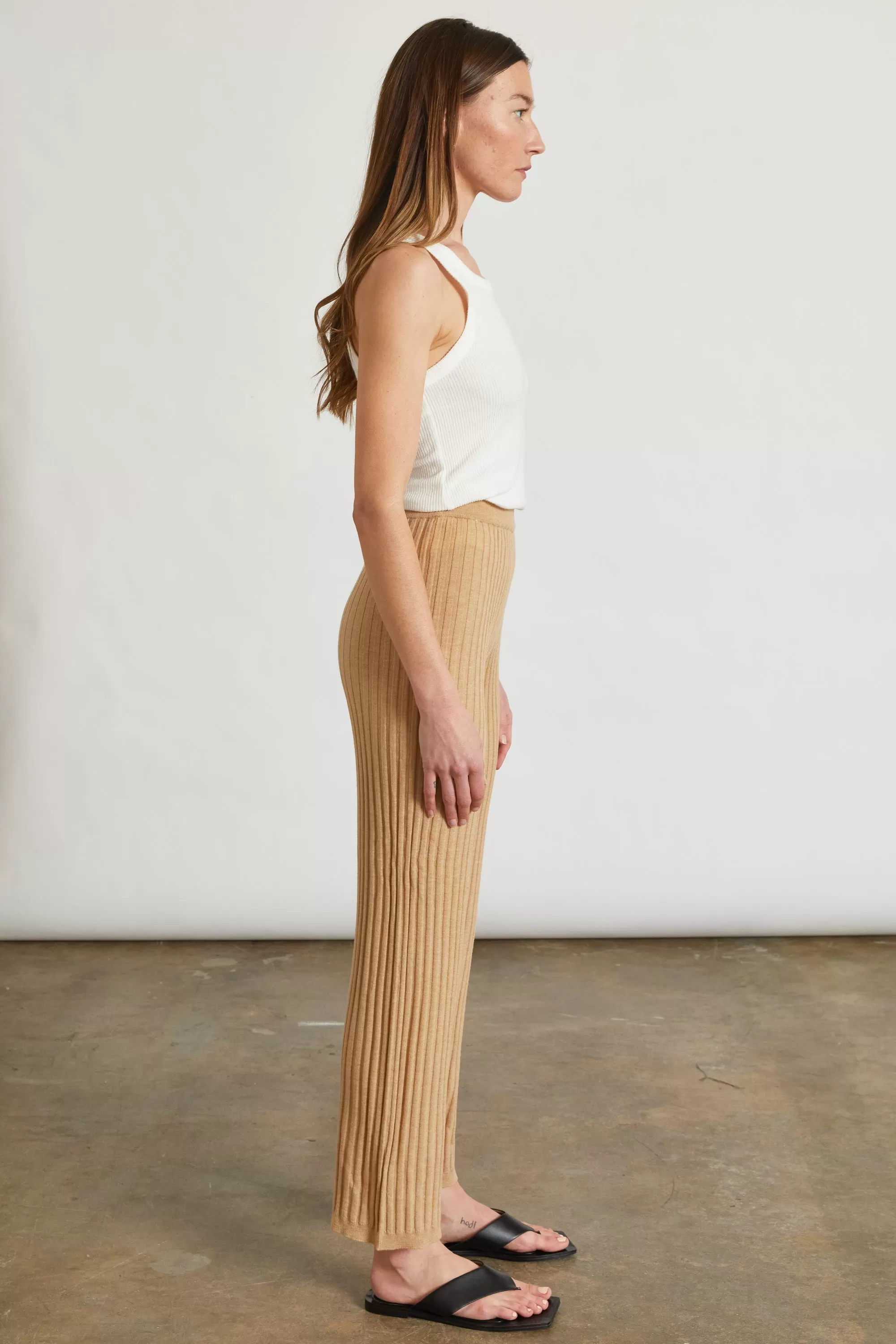 Ribbed Knit Pants